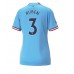 Cheap Manchester City Ruben Dias #3 Home Football Shirt Women 2022-23 Short Sleeve